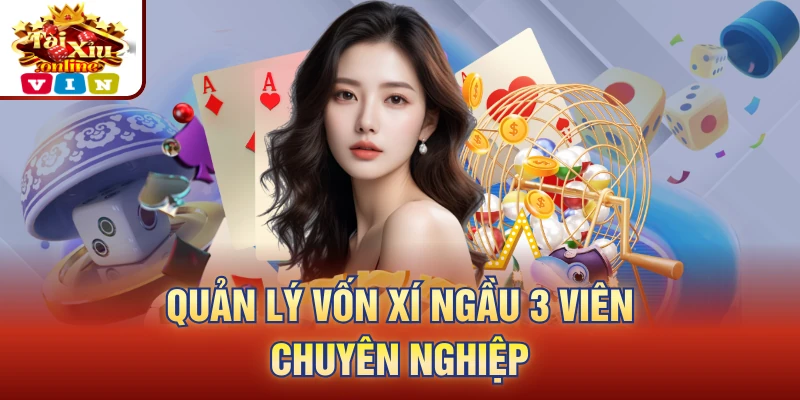 Quản lý vốn xí ngầu 3 viên chuyên nghiệp